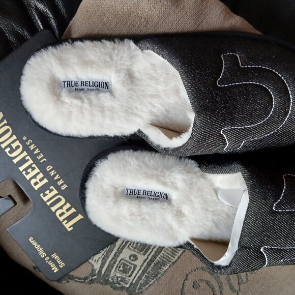 True Religion Denim Slippers - Picture 5 of 6